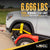 Yellow Adjustable Tow Dolly Strap with 4
