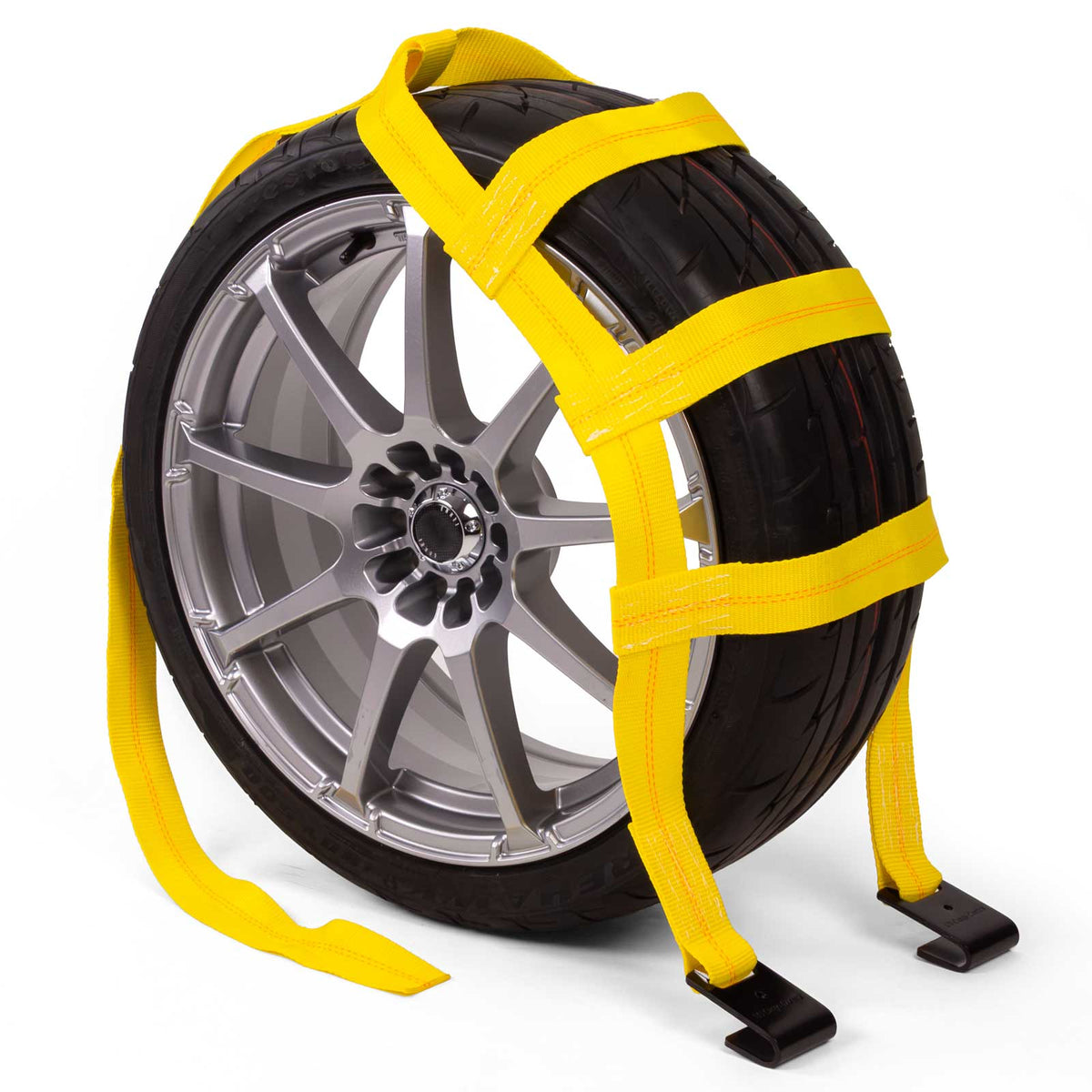 Tow Dolly Basket with Flat Hooks