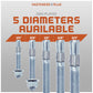 Red Head Trubolt Wedge Anchor, Zinc - Available Diameters