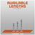 Red Head Trubolt Wedge Anchor, 304 Stainless Steel - Available Lengths in 1/4
