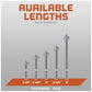 Red Head Trubolt Wedge Anchor, 304 Stainless Steel - Available Lengths in 3/8" Diameter