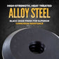 alloy steel with black oxide finish for corrosion resistance