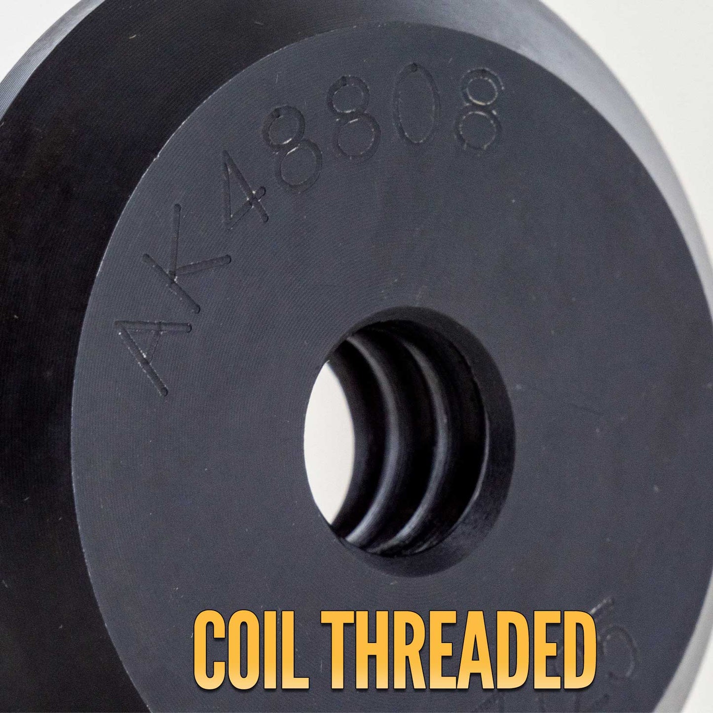 coil threaded nuts
