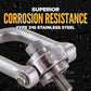 322 stainless steel for superior corrosion resistance