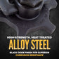 alloy steel with black oxide finish for corrosion resistance