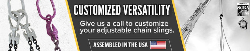 adjustable chain slings banner