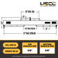 M&W 13862 adjustable lifting beam specs