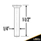 L-Track Fastener Pack | 1-1/2" Bolt with Nut & Washer | 20-Pack