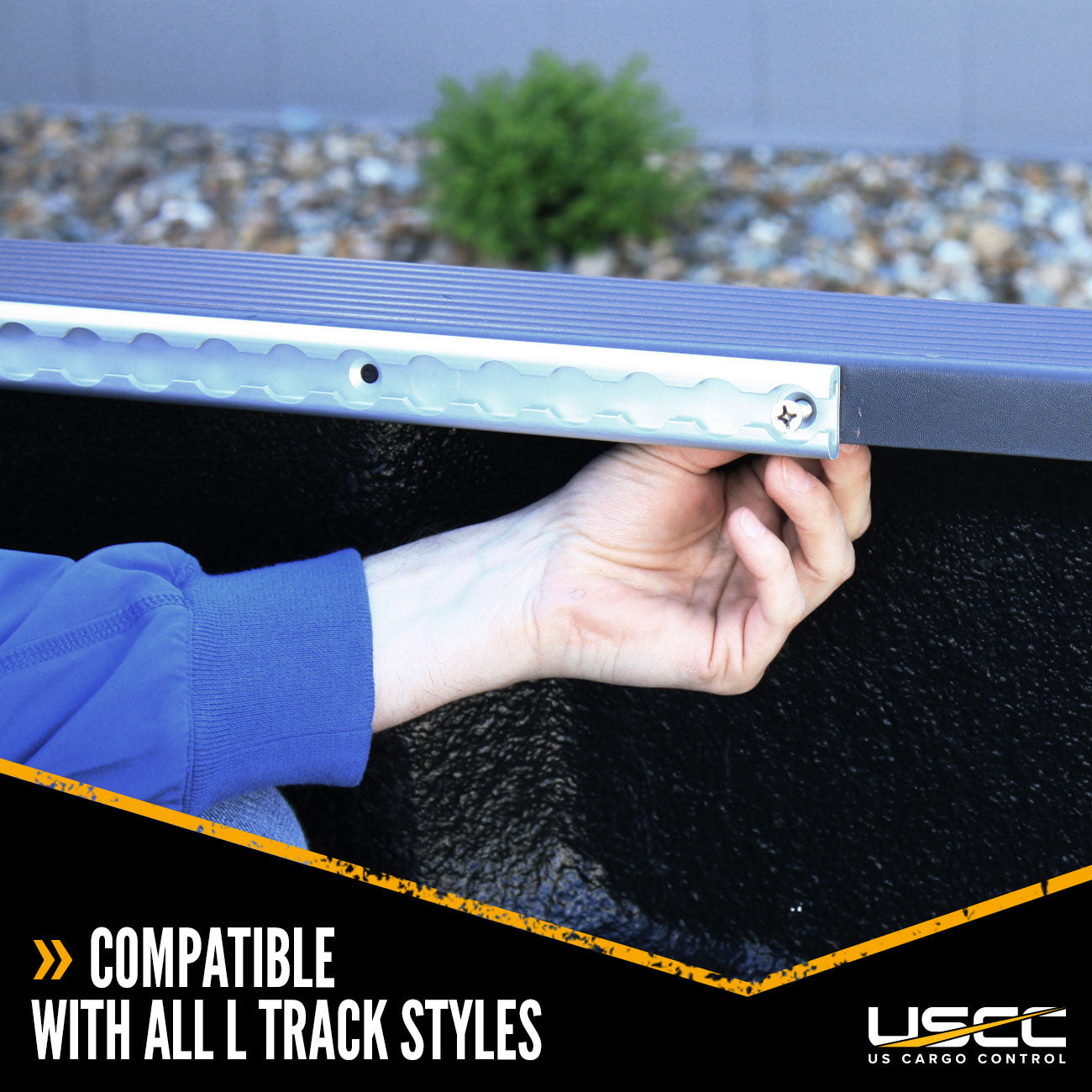 Airline-Style L Track Fastener Pack 1-1/2" Bolts w/ Nut & Washer | 40-Pack Image 5 of 9