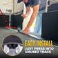 Airline-Style Track Filler Strip - 10' | 2-Pack Image 3 of 6