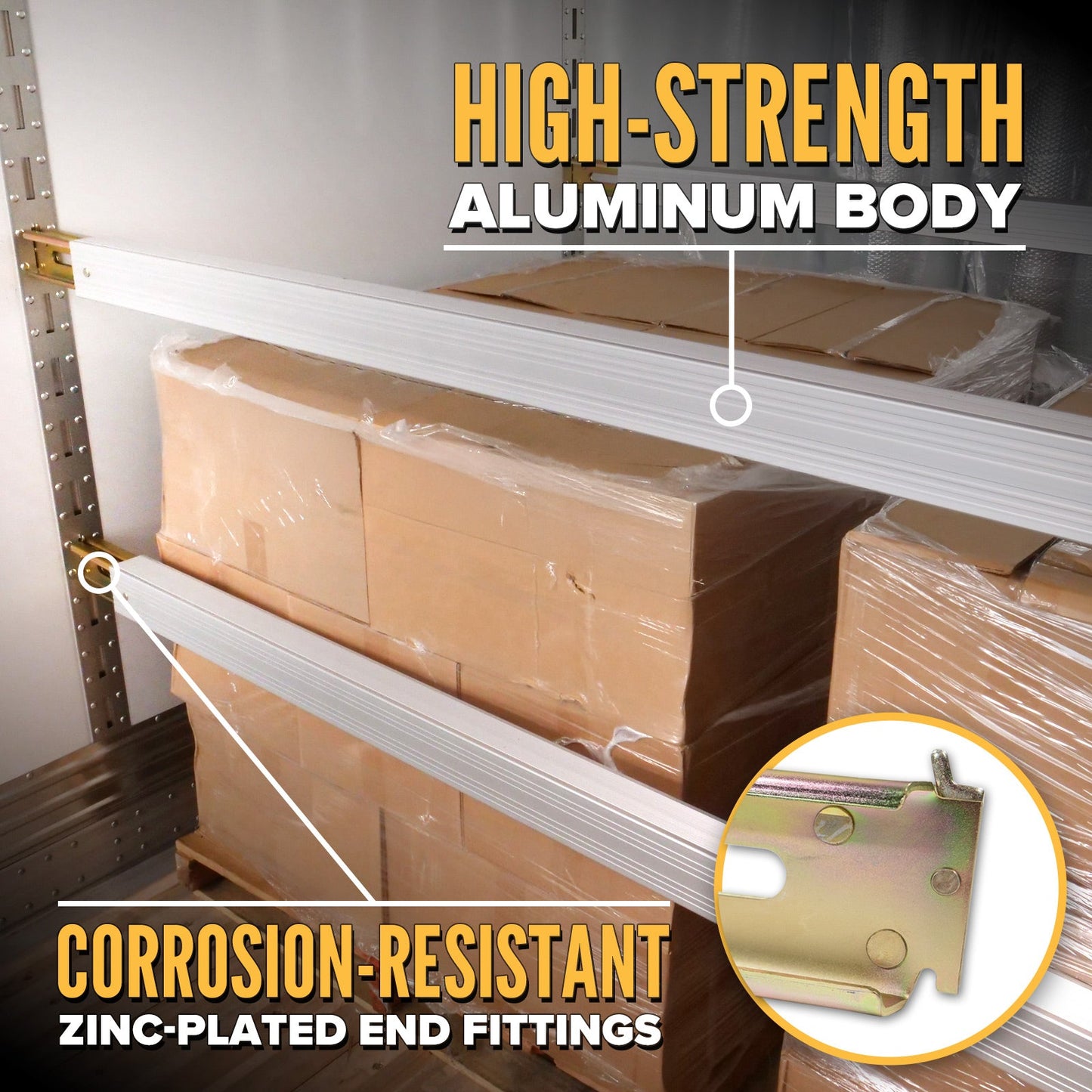 Durable shoring beam construction