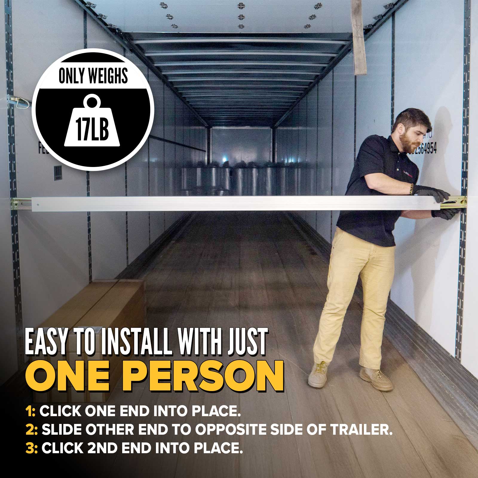 Easy to install, even with just one person