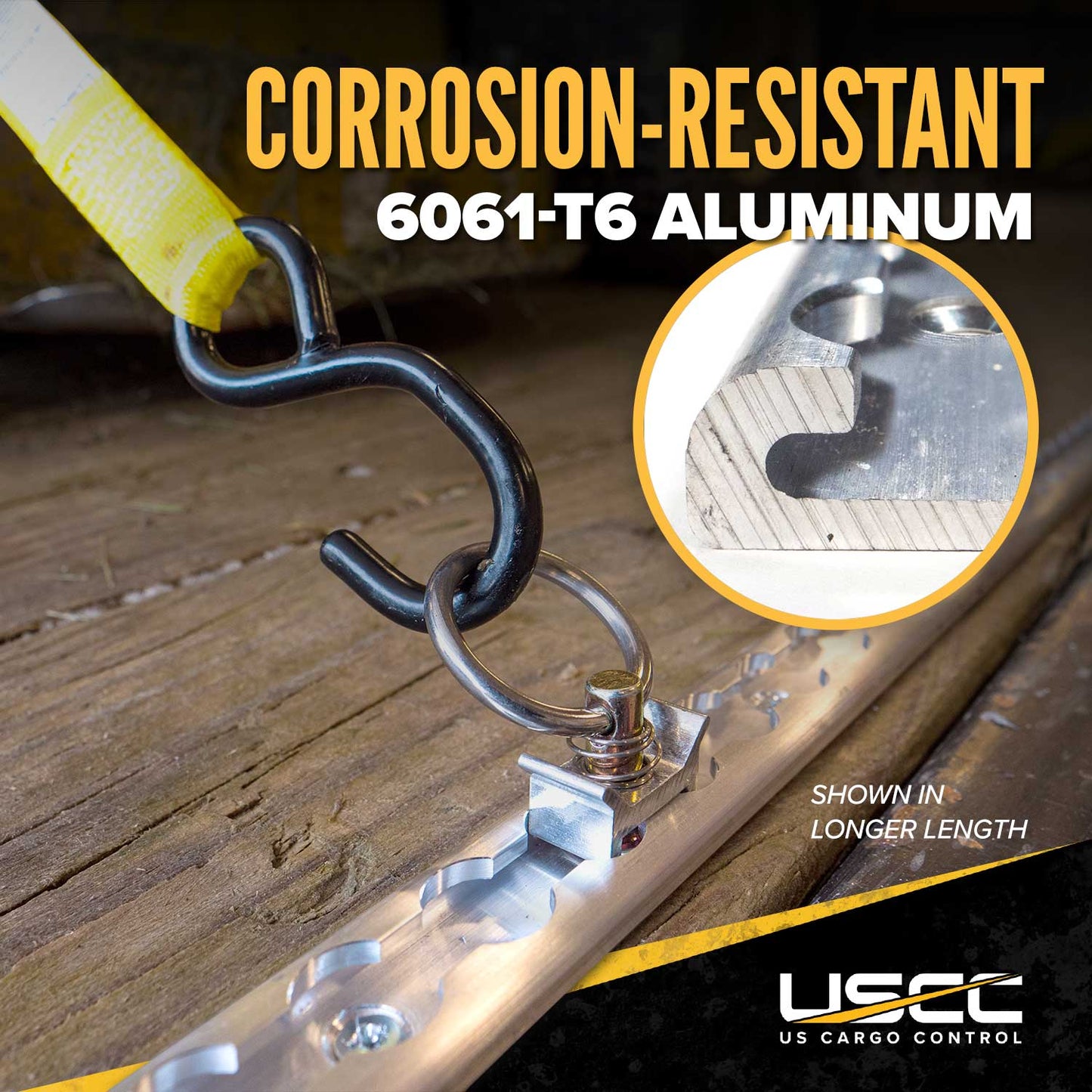 6" Aluminum L-Track Kit