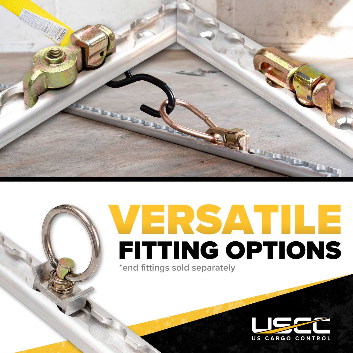 6" Aluminum L-Track Kit