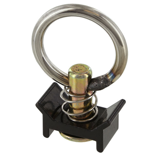 2" Round Anchor Point Tie Down Kit - Black | 2-Pack Image 2 of 7