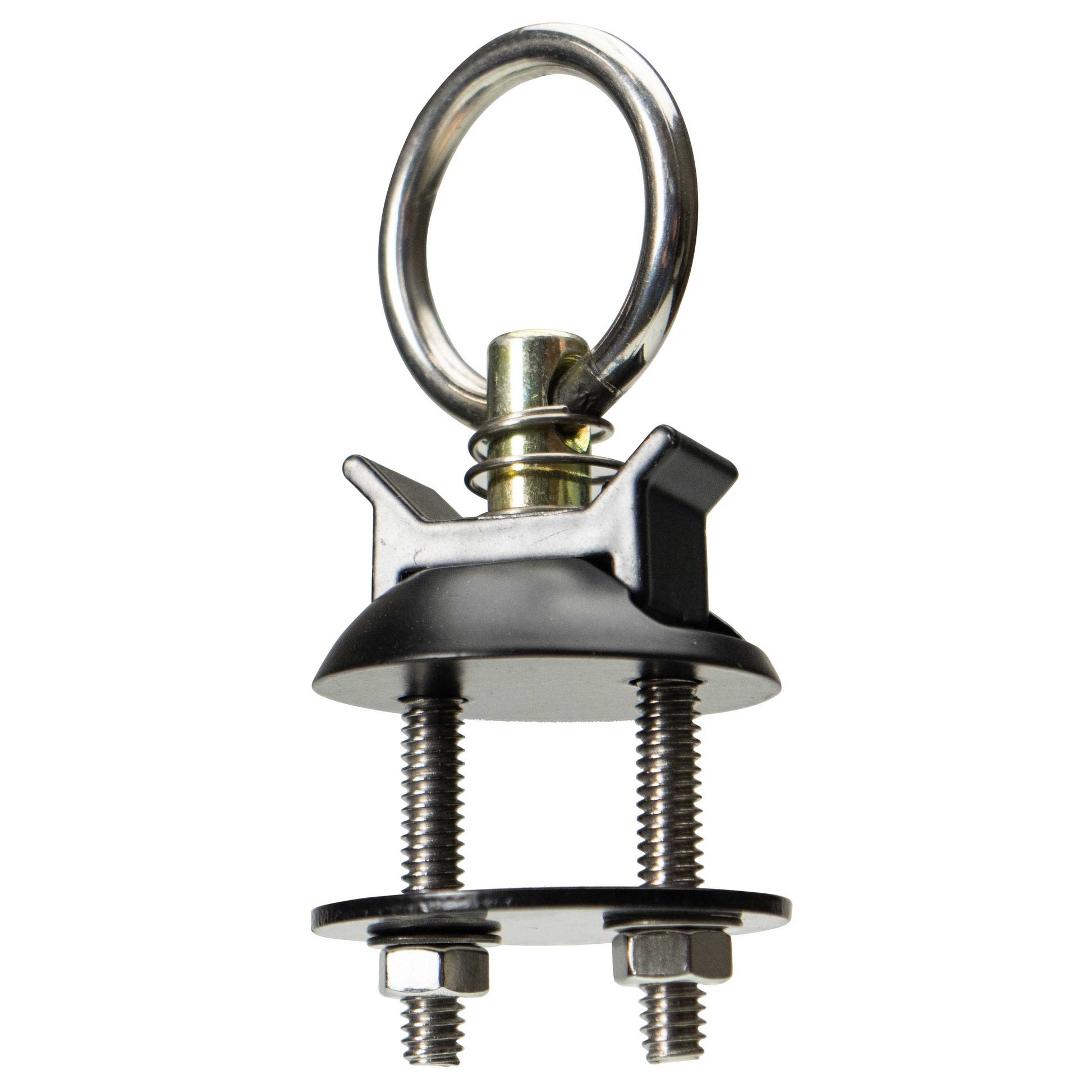 2" Round Anchor Point Tie Down Kit - Black | 2-Pack Image 5 of 7