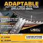 12" Angled L-Track Kit | Aluminum