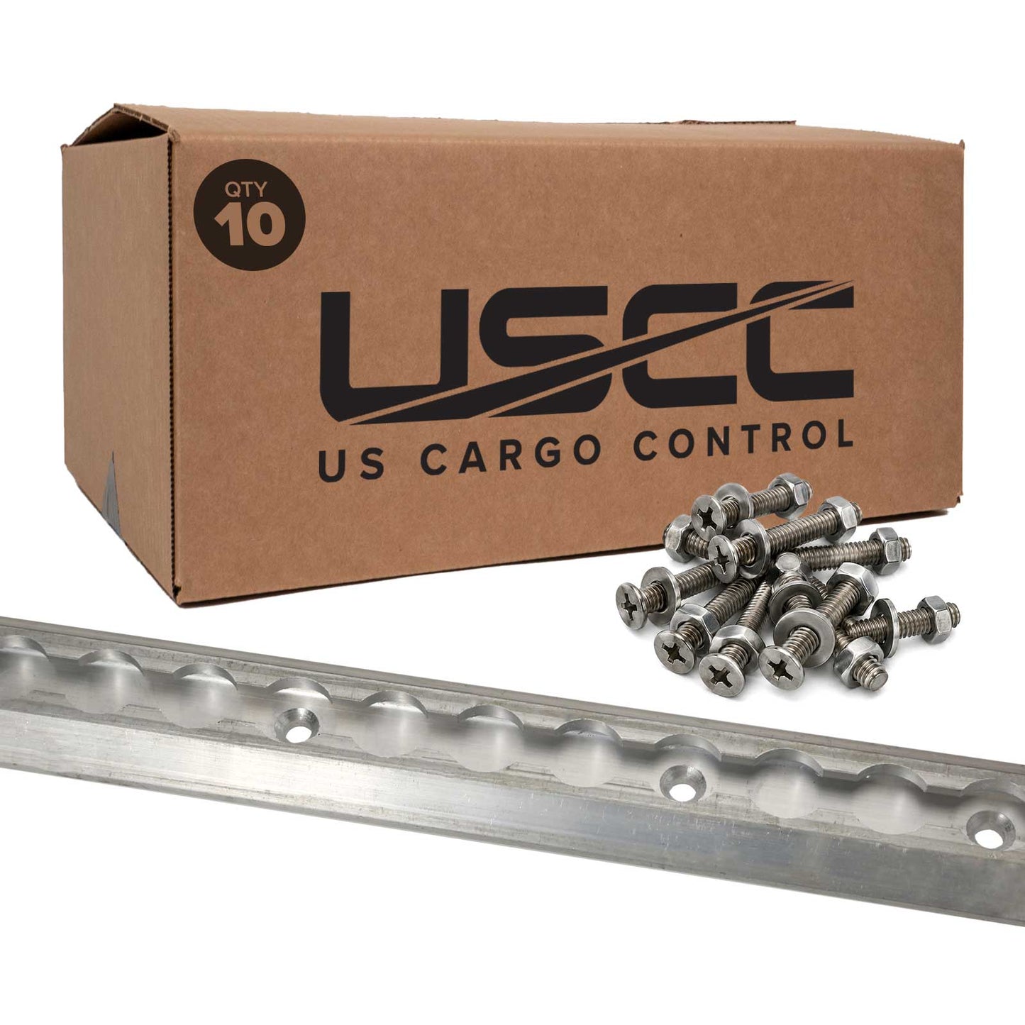 96" Angled L-Track Kit | Aluminum | 10-Pack
