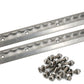 96" Angled L-Track Kit | Aluminum | 2-Pack