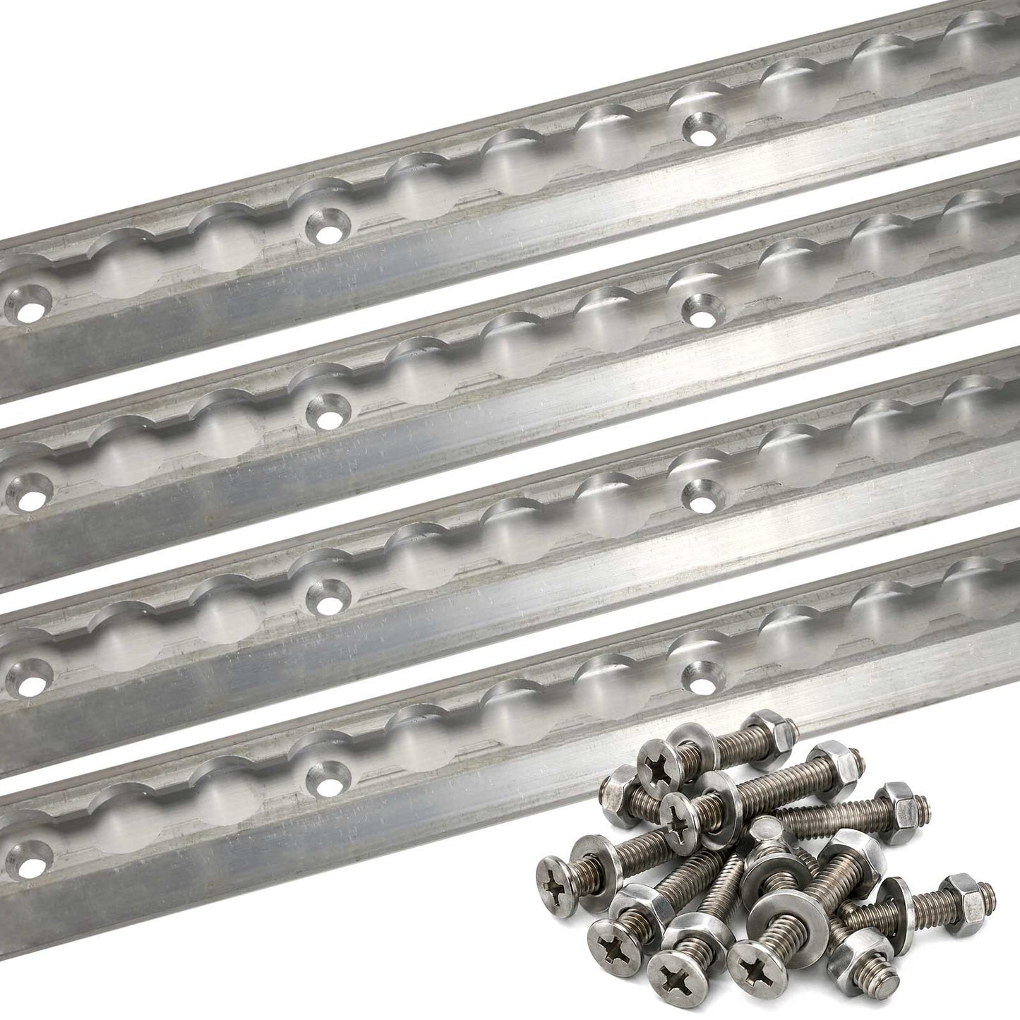 96" Angled L-Track Kit | Aluminum | 4-Pack