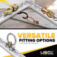 how to attach l track fittings