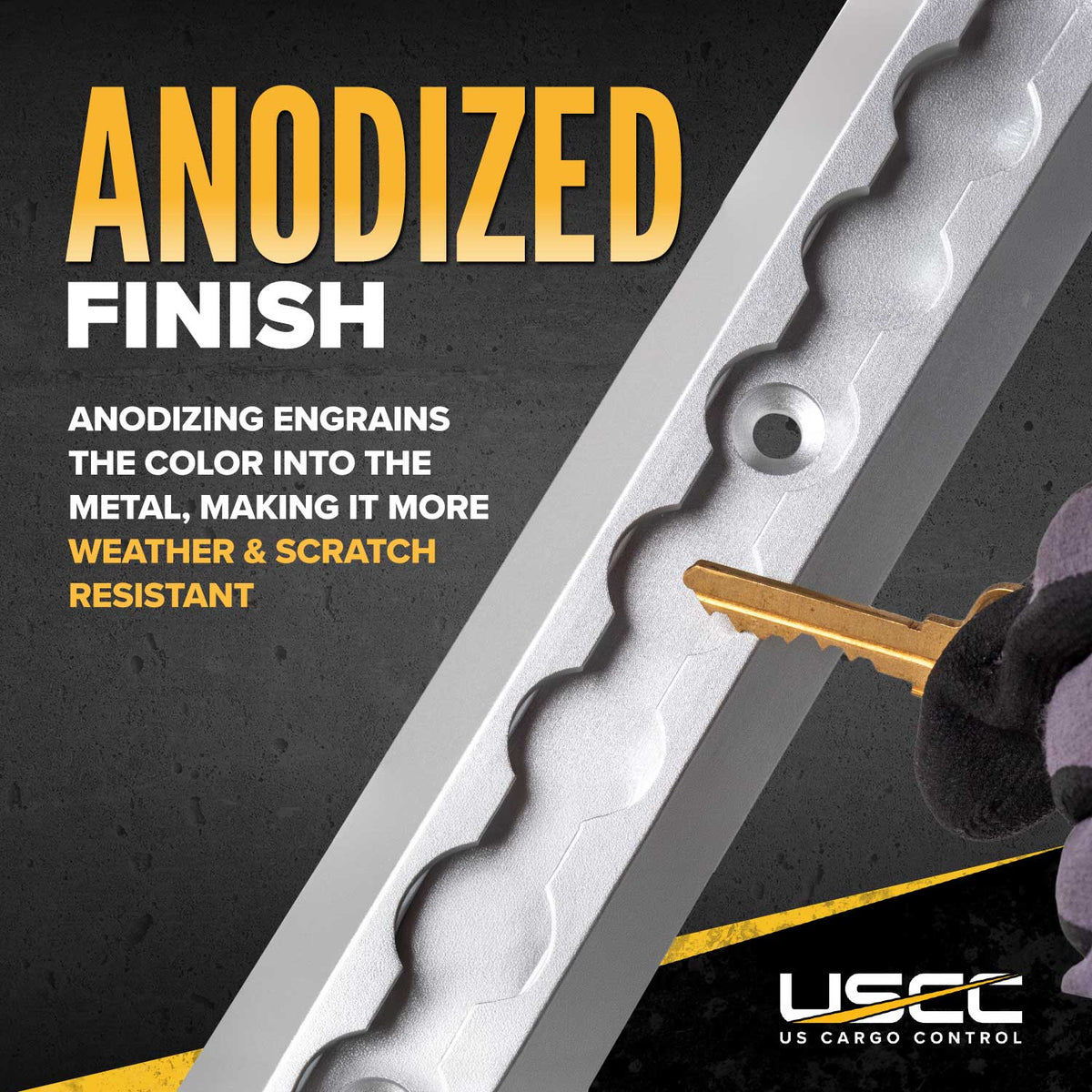 countersunk mounting holes