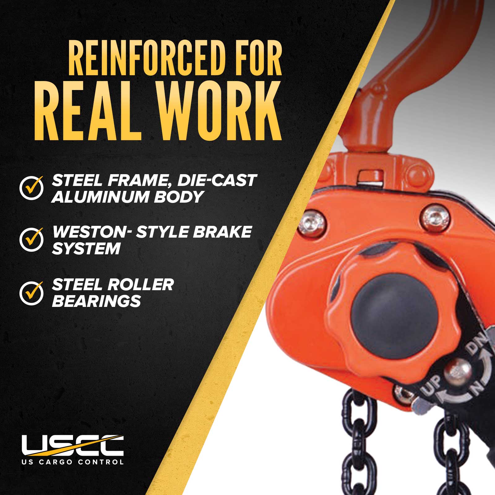 heavy-duty lever hoists are longlasting