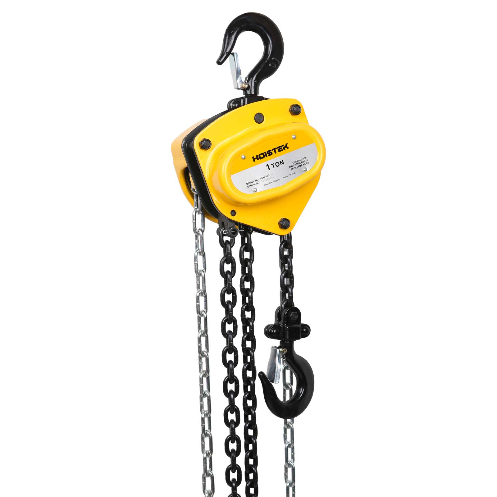 Atlas Hoistek Hand Chain Hoist | 1 Ton x 20' Lift