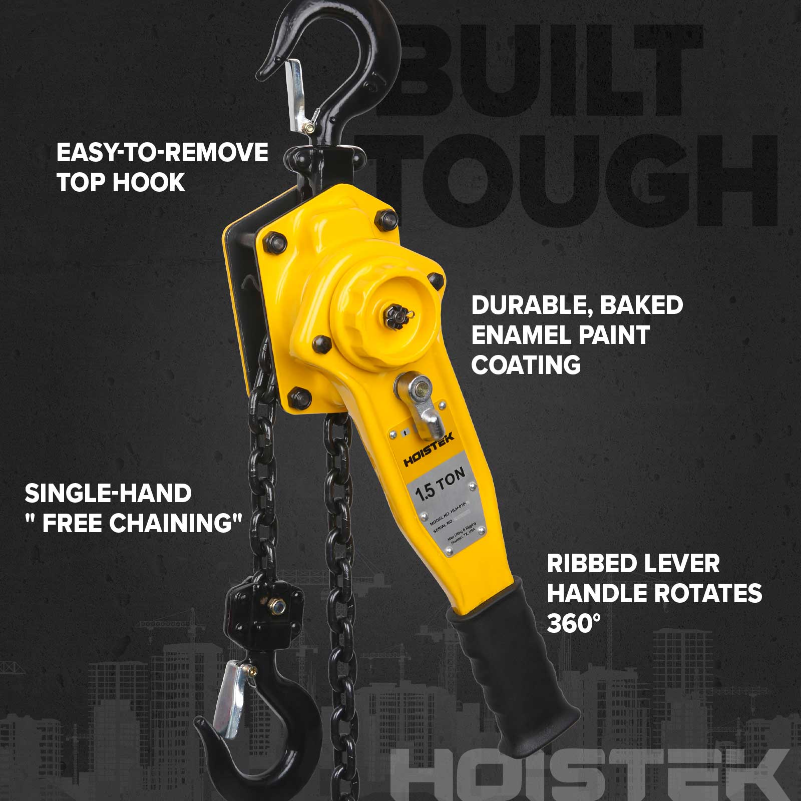 hoistek lever hoist features