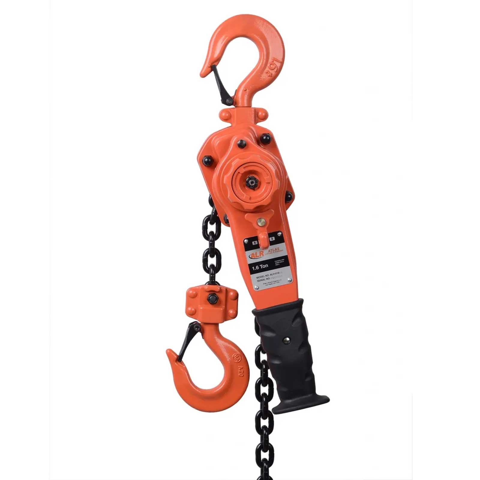 Atlas Lever Chain Hoist | 1.6 Ton x 5' Lift