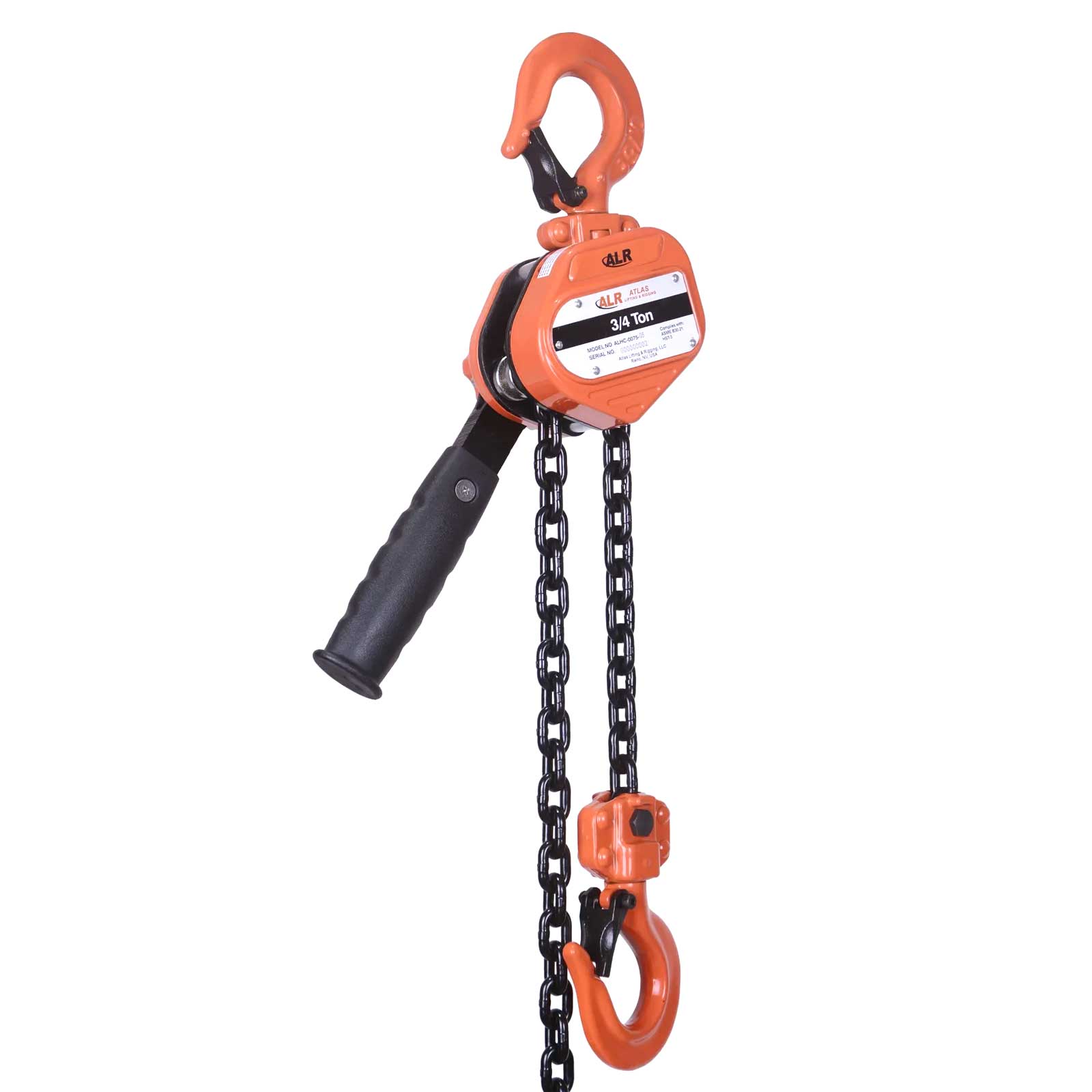 Atlas Lever Chain Hoist | 3/4 Ton x 20' Lift
