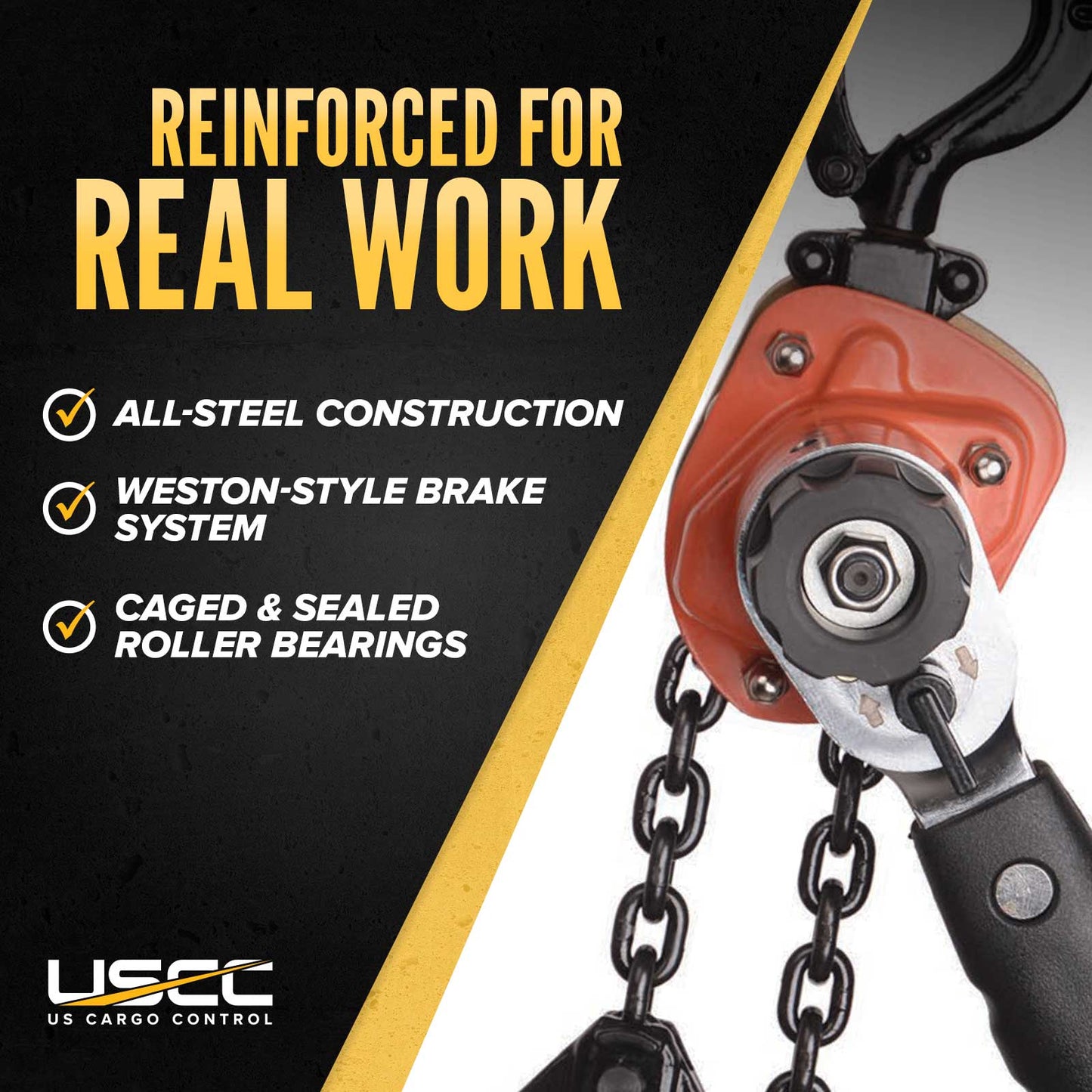 atlas titon chain hoists are strong and affordable