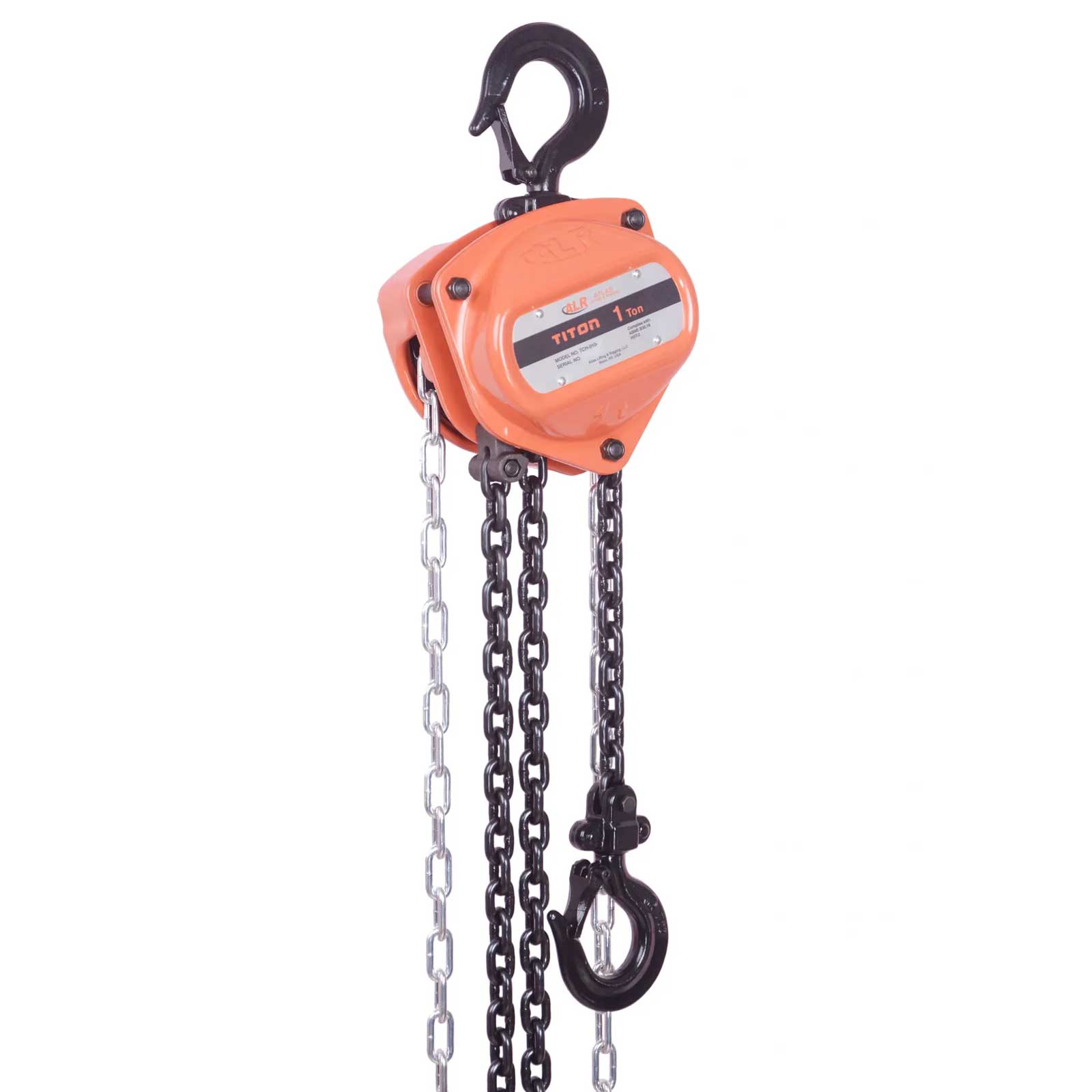 Atlas Titon Hand Chain Hoist | 1 Ton x 20' Lift