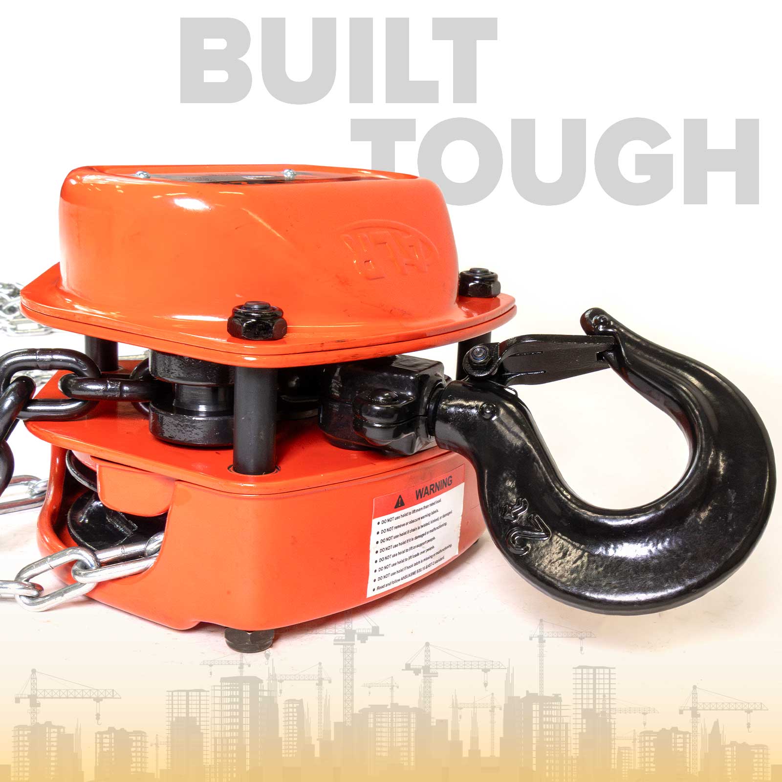 Atlas Titon Hand Chain Hoist | 1 Ton x 10' Lift