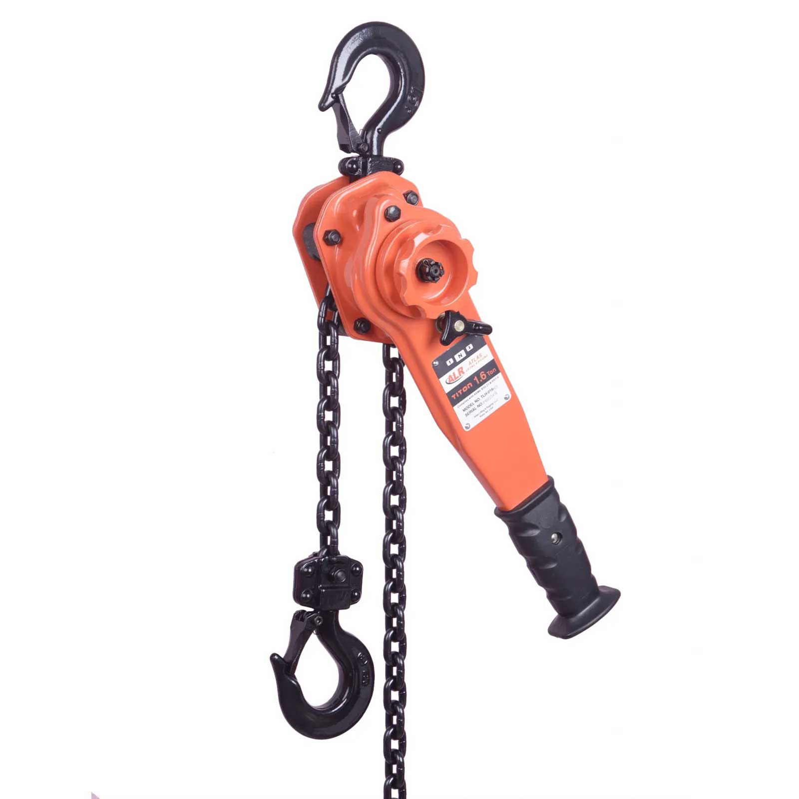 Atlas Titon Lever Chain Hoist | 1.6 Ton x 5' Lift