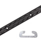 24" Aluminum L-Track | Black Anodized Finish | 2-Pack Image 11 of 11