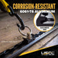 6" Aluminum L-Track | Black Anodized Finish | 200-Pack Image 2 of 10