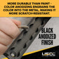 6" Aluminum L-Track | Black Anodized Finish | 200-Pack Image 3 of 10