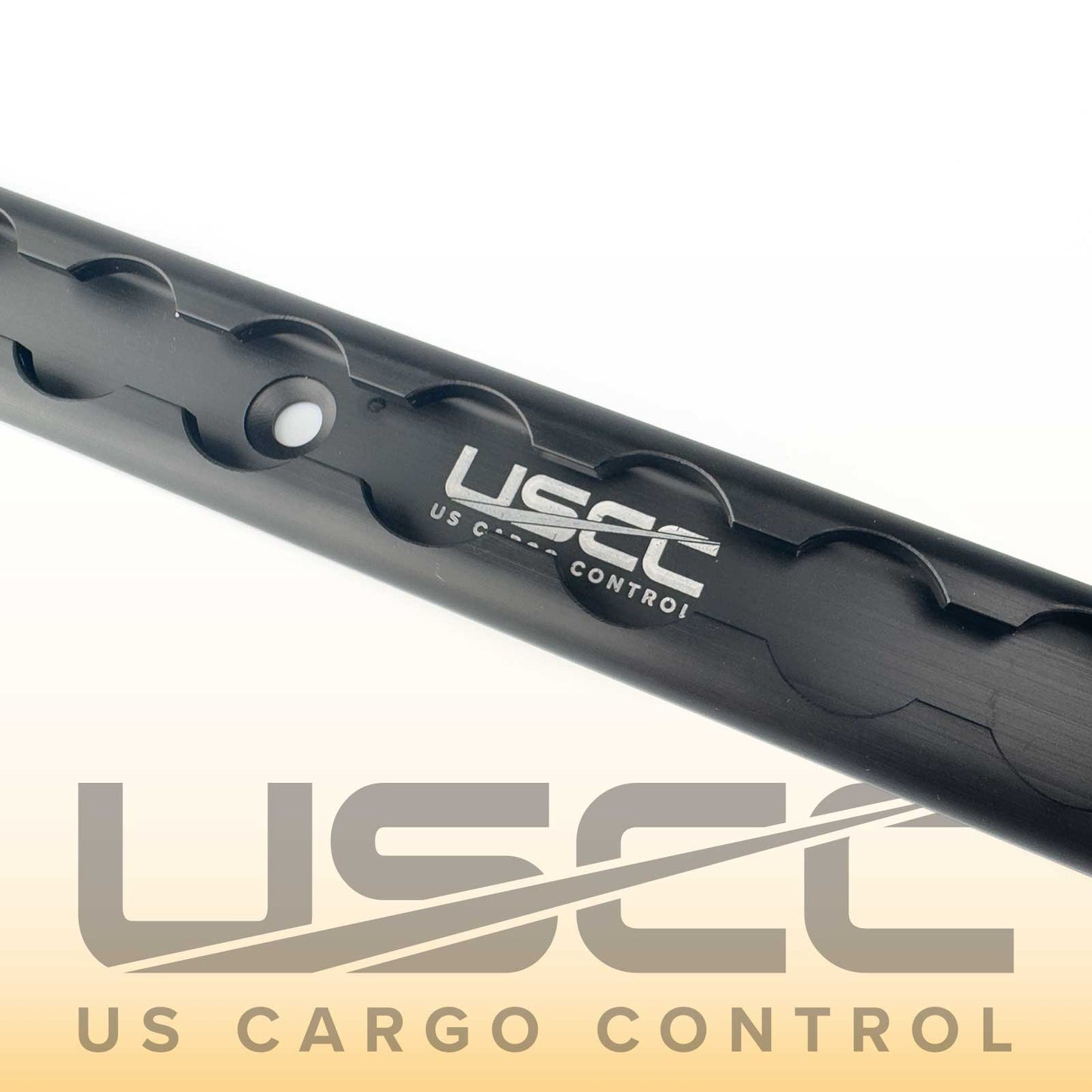 48" Aluminum L-Track | Black Anodized Finish