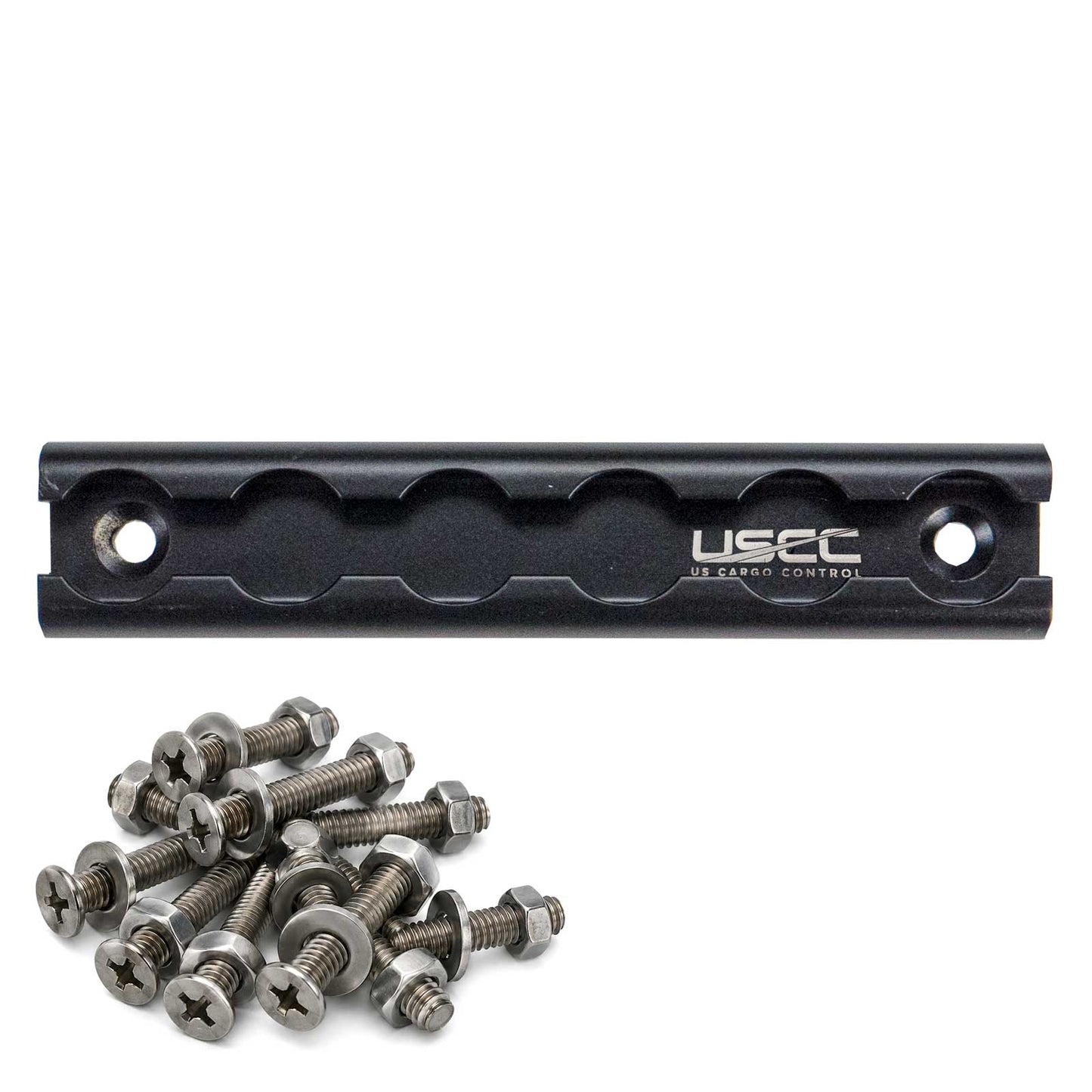 6" Aluminum L-Track Kit | Black Anodized Finish