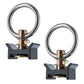 Black Single Stud Fitting w/ Round Ring | 2-Pack Image 1 of 10