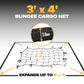 36" x 48" Bungee Cargo Net with 12 Adjustable Plastic Hooks