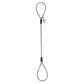 4' 5/8" cable laid wire rope slings