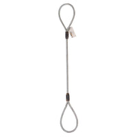 8' 1/2" cable laid wire rope slings