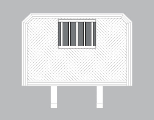 Jail Bar Window