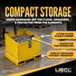 M&W 24" x 22" x 20" Chain Box with Divider and Bolts - 1,000 lbs. Cap.