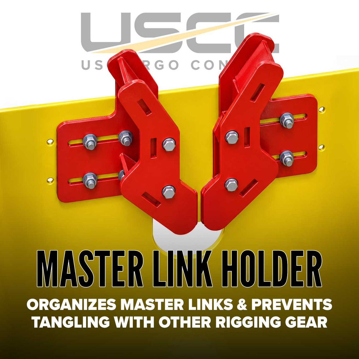 M&W 24" x 22" x 20" Chain Box with Master Link Holder and Bolts - 1,000 lbs. Cap.