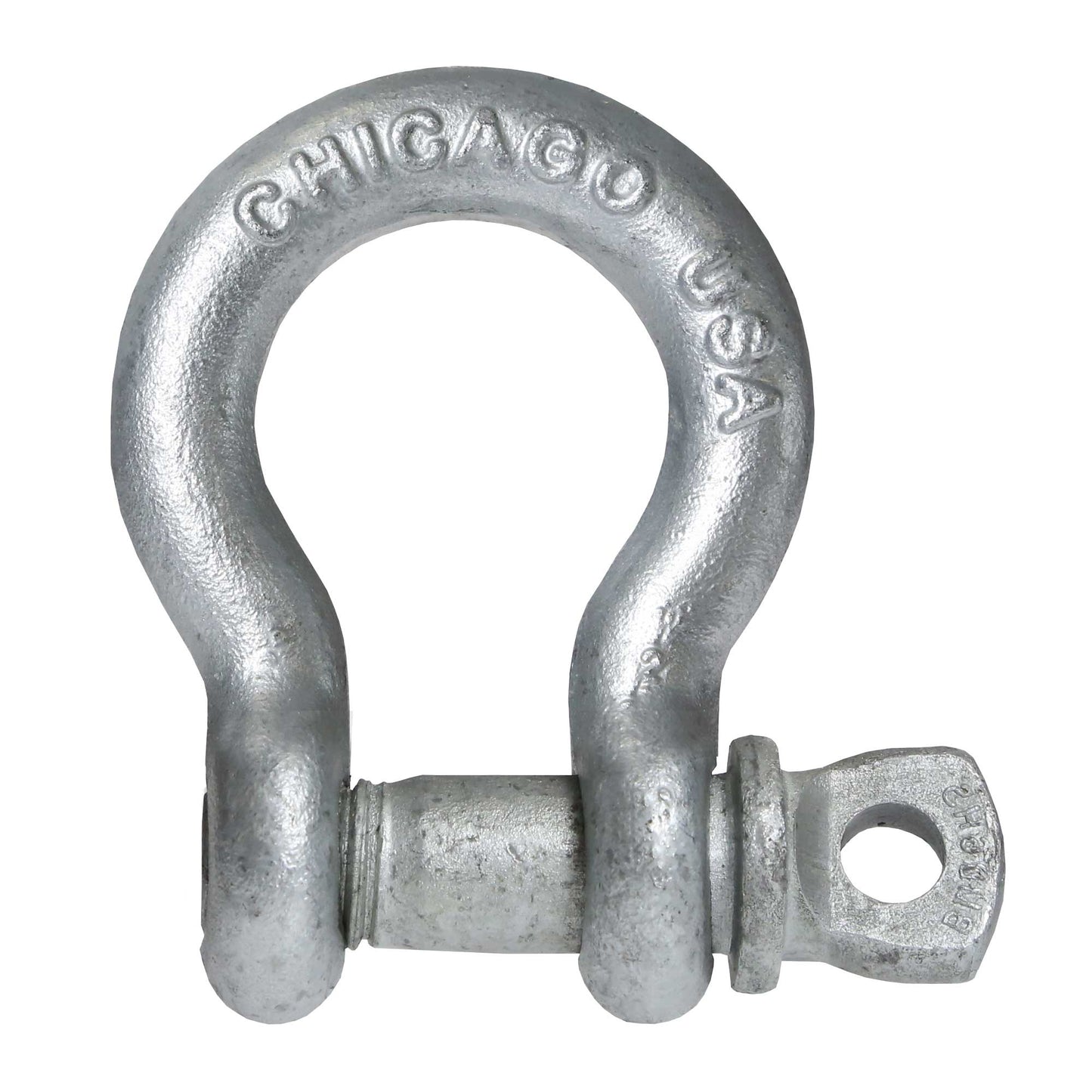 Screw Pin Anchor Shackle - Chicago Hardware - 7/8" Galvanized Steel - 6.5 Ton primary image