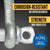 Screw Pin Chain Shackle - Chicago Hardware - 1/4