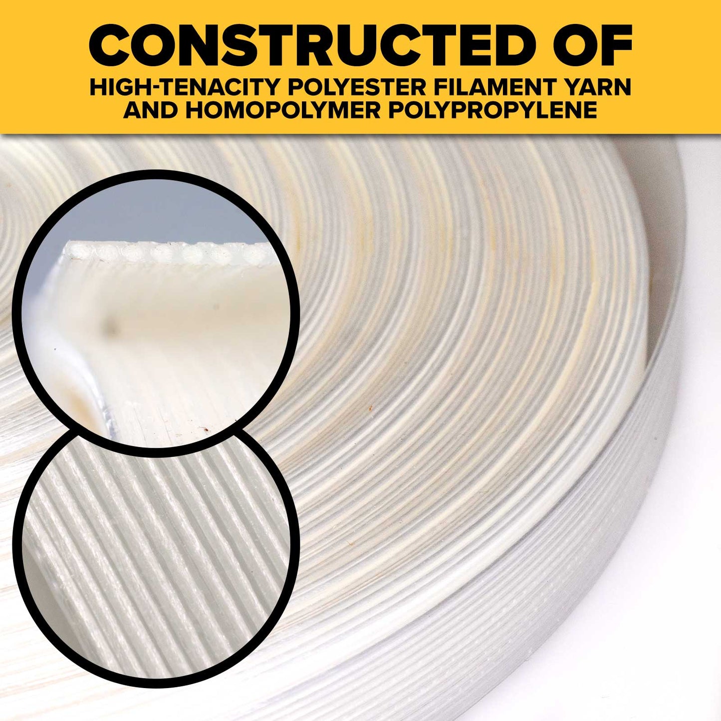 3/4" Composite Strapping Kit Refill - 10 Boxes 150 ft/box